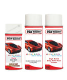 Paint For DACIA sandero Code D34 Aerosol Spray basecoat paint with lacquer