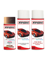 Primer undercoat anti rust Paint For Volvo V70 Sandstone Colour Code 437