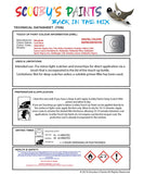 Mitsubishi Outlander Cool Silver Code Cma10019 Touch Up paint instructions for use how to paint car
