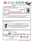 Mitsubishi Colt Cool Silver Code Cma10019 Touch Up paint instructions for use how to paint car