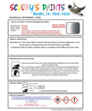 Mitsubishi Challenger Cool Silver Code Csa10066 Touch Up paint instructions for use how to paint car