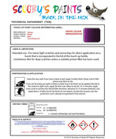 Paint For Citroen C4 Karma Code Kdr Touch Up Paint Scratch Stone Chip Repair