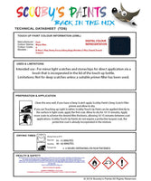 Ford Fusion Blazer Blue A Health and safety instructions for use