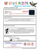Ford Fusion Blazer Blue A Health and safety instructions for use