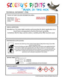Ford Focus St Orange Fury Jesgwha Health and safety instructions for use