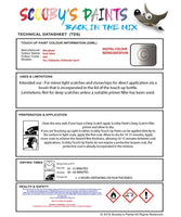Mitsubishi Outlander Sport Dark Silver Code U04 Touch Up paint instructions for use how to paint car