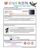 Paint For Vauxhall Agila Metro Blue Code 168/4Xu/Gbi Touch Up Paint