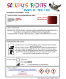 Paint For Vw Golf Cranberry Red Code La3R Car Touch Up Paint
