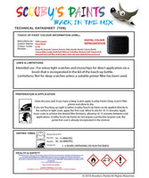Paint For Vw Passat Cc Deep Black Code Lc9X Car Touch Up Paint