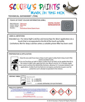 Paint For Vw Touran Mittel Grey Code L173 Car Touch Up Paint