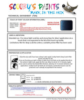 Paint For Vw Transporter Night Blue Code Lh5X Car Touch Up Paint