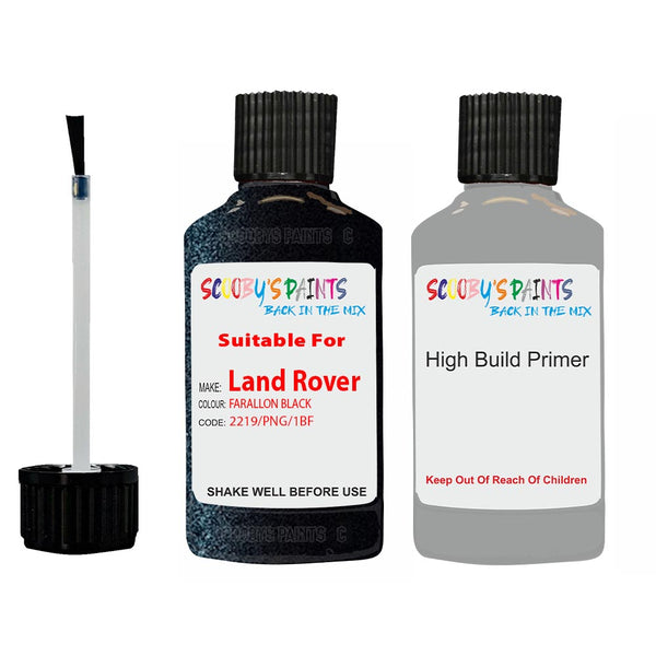 レオン Paint Suitable for Land Range Rover Farallon Black Code 2219