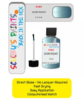 Paint For Fiat/Lancia Panda Azzurro Frizzante Code 737A Car Touch Up Paint