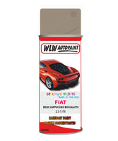 Paint For Fiat 500 Code 231/B Aerosol Spray anti rust primer undercoat