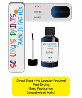 Paint For Fiat/Lancia 500 Blu Di Blu Code 682B Car Touch Up Paint