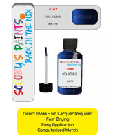 Paint For Fiat/Lancia Fiorino Van Cool Jazz Blue Code 487B Car Touch Up Paint