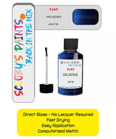 Paint For Fiat/Lancia Qubo Cool Jazz Blue Code 487B Car Touch Up Paint