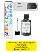 Paint For Fiat/Lancia 500 Fashion Grey Code 679/B Car Touch Up Paint