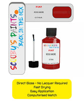 Paint For Fiat/Lancia 500 Rosso Amore Code 942B Car Touch Up Paint