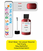 Paint For Fiat/Lancia Panda Salsa Red Code 132F Car Touch Up Paint
