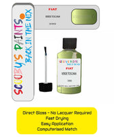 Paint For Fiat/Lancia Tipo Verde Toscana Code 651B Car Touch Up Paint