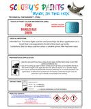 Ford Fiesta Boundless Blue 2Dmexwa Health and safety instructions for use
