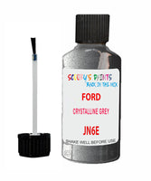 Car Paint Ford Fiesta St Crystalline Grey Jn6E Scratch Stone Chip Kit