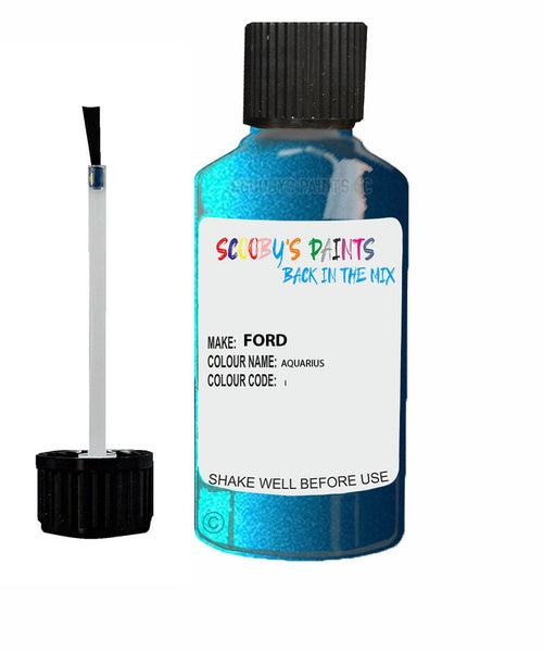Car Paint Ford Focus C-Max Aquarius I Scratch Stone Chip Kit