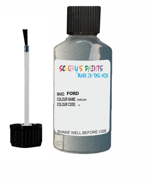 Car Paint Ford Focus C-Max Avalon 3J Scratch Stone Chip Kit