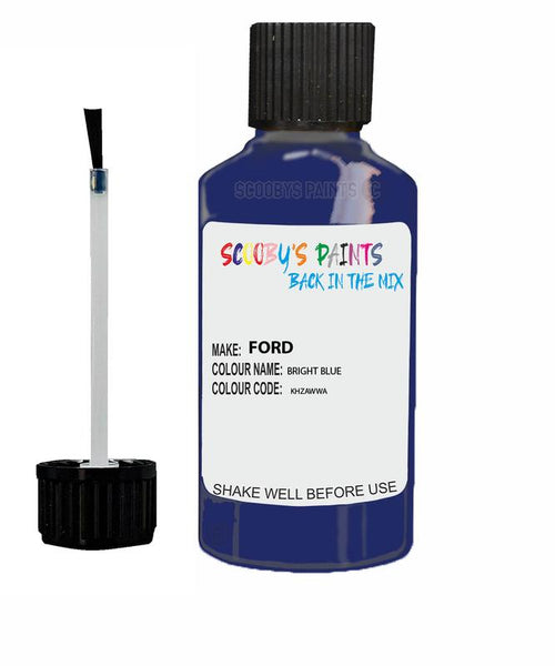 ford focus bright blue code r touch up paint 1994 2002 Scratch Stone Chip Repair 