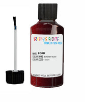 Car Paint Ford Explorer Burgundy Velvet Grtewta Scratch Stone Chip Kit