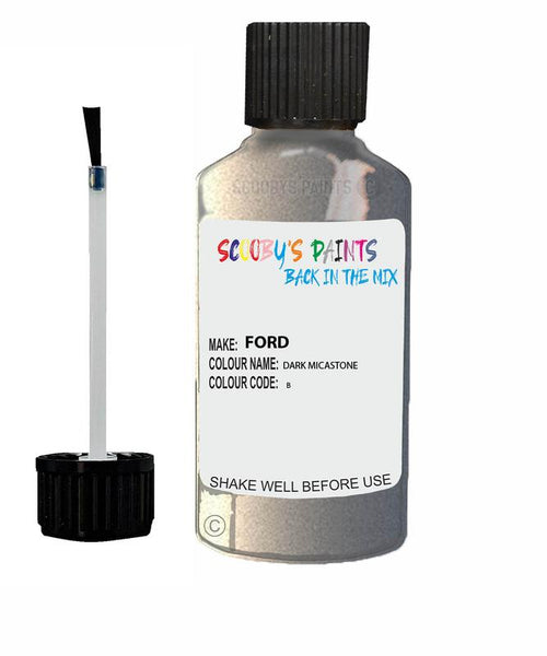 ford s max dark micastone code b touch up paint 2010 2014 Scratch Stone Chip Repair 