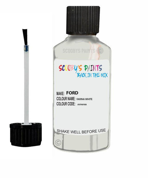 ford focus farina white code avfawwa touch up paint 2011 2011 Scratch Stone Chip Repair 