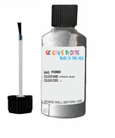 ford fiesta hypnotic silver code h touch up paint 2007 2015 Scratch Stone Chip Repair 