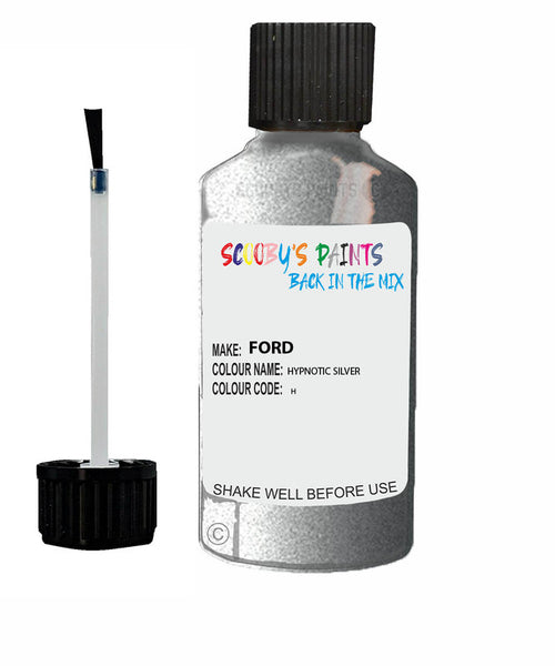 Car Paint Ford Fusion Hypnotic Silver H Scratch Stone Chip Kit