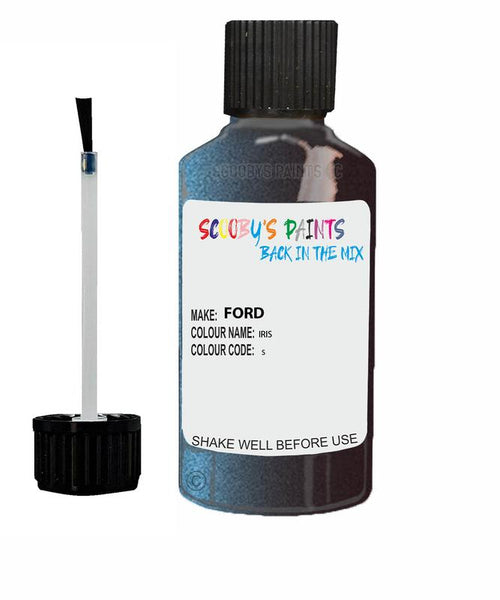ford focus iris code s touch up paint 2007 2011 Scratch Stone Chip Repair 