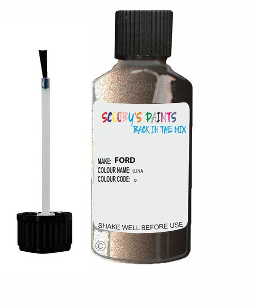 ford focus luna code q touch up paint 2007 2011 Scratch Stone Chip Repair 