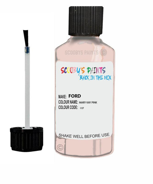 ford focus mary kay pink code cqt touch up paint 2008 2010 Scratch Stone Chip Repair 
