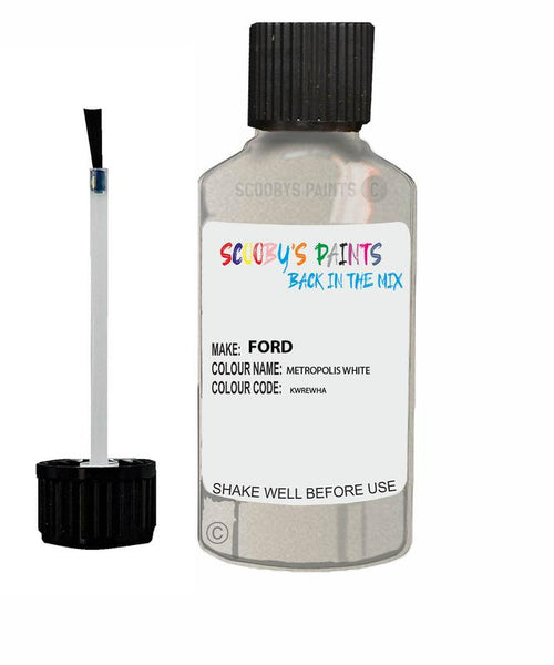 ford focus metropolis white code kwrewha touch up paint 2019 2020 Scratch Stone Chip Repair 
