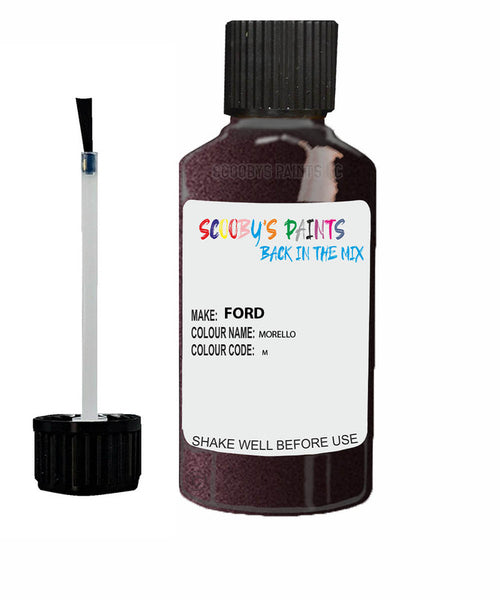 Car Paint Ford Focus C-Max Morello M Scratch Stone Chip Kit