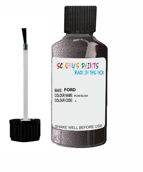 Car Paint Ford Tourneo Courier Plum Blush N Scratch Stone Chip Kit