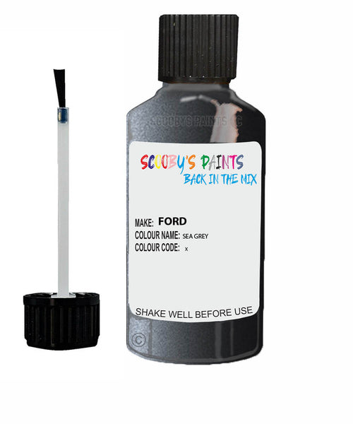 Car Paint Ford Fusion Sea Grey X Scratch Stone Chip Kit
