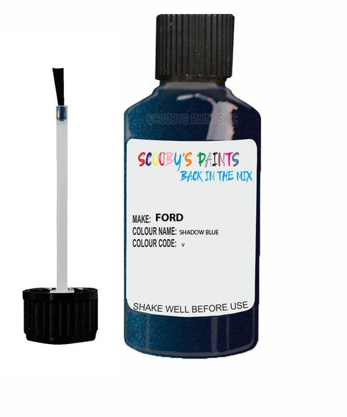 ford galaxy shadow blue code v touch up paint 2004 2006 Scratch Stone Chip Repair 