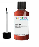 ford galaxy tango dynamic red code z touch up paint 2006 2011 Scratch Stone Chip Repair 
