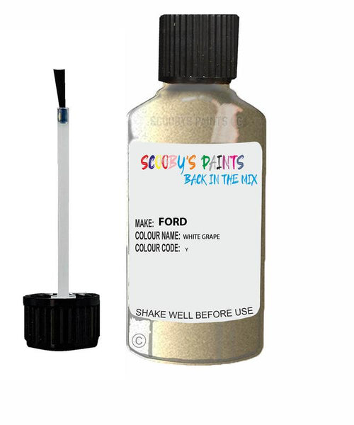 ford galaxy white grape code y touch up paint 2006 2008 Scratch Stone Chip Repair 