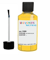 ford focus zinc indian yellow code n touch up paint 1993 2010 Scratch Stone Chip Repair 