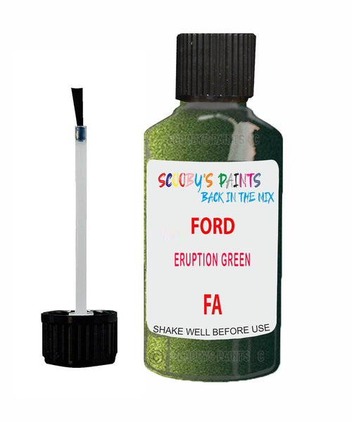 Car Paint Ford Explorer Eruption Green Fa Scratch Stone Chip Kit