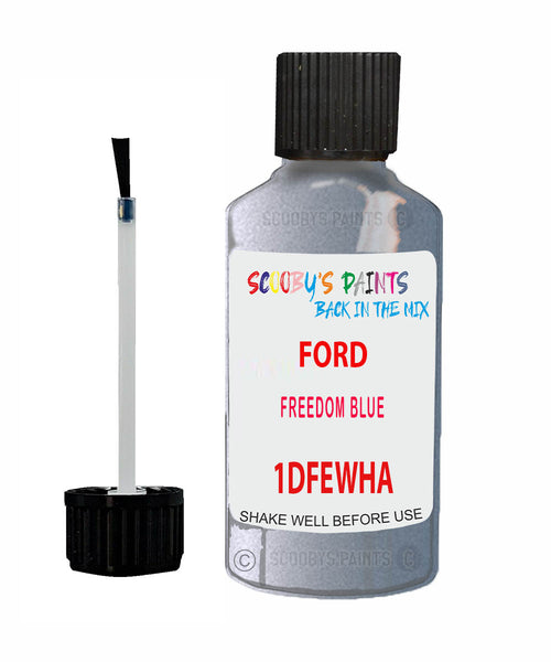Car Paint Ford Fiesta Freedom Blue 1Dfewha Scratch Stone Chip Kit