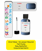 Ford Focus C-Max Jeans B paint where to find my paint code