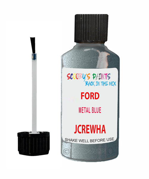 Car Paint Ford Tourneo Courier Metal Blue Jcrewha Scratch Stone Chip Kit